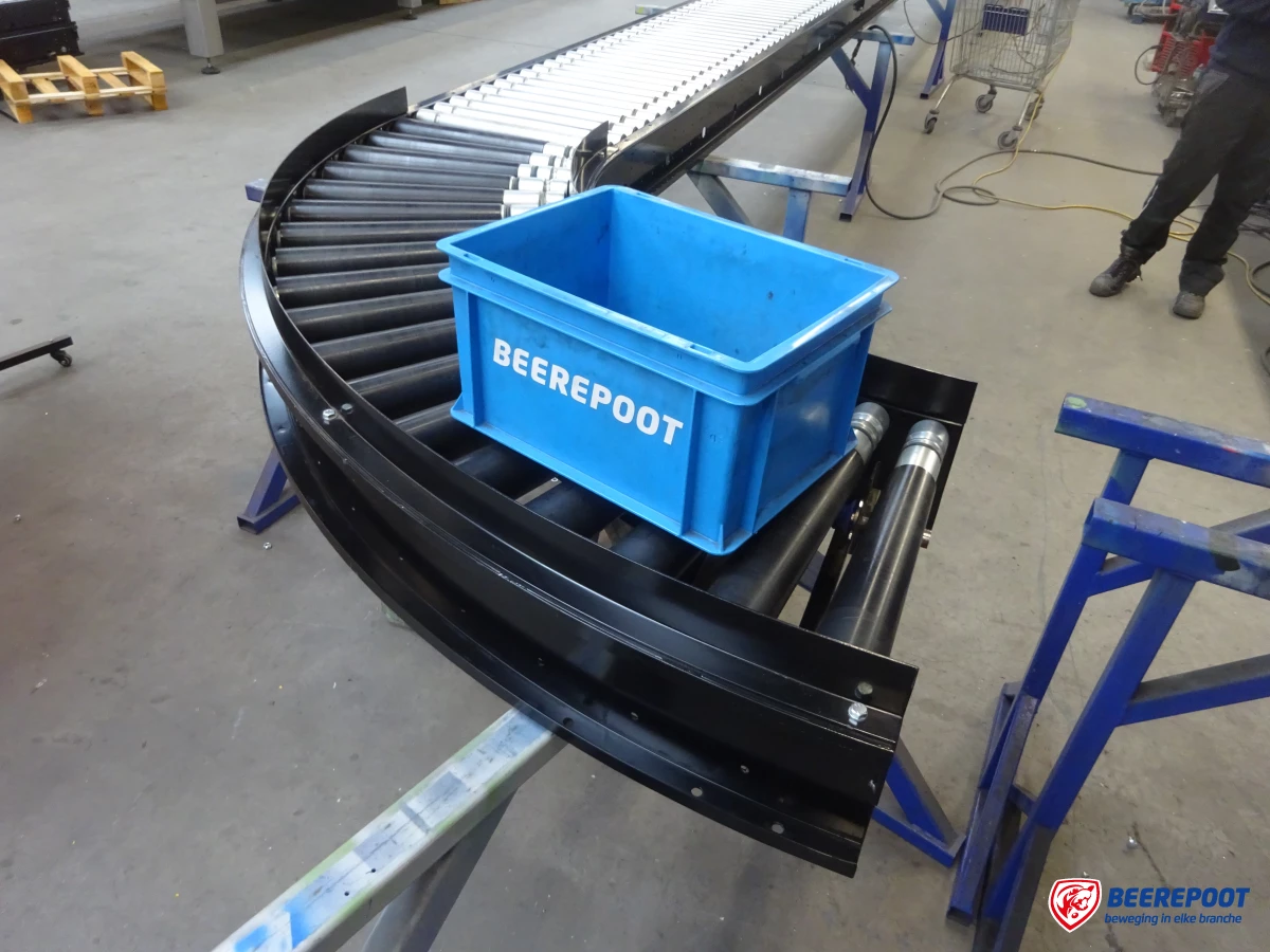 Rollenbaanbochten
